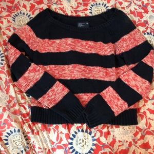 Striped American eagle sweater